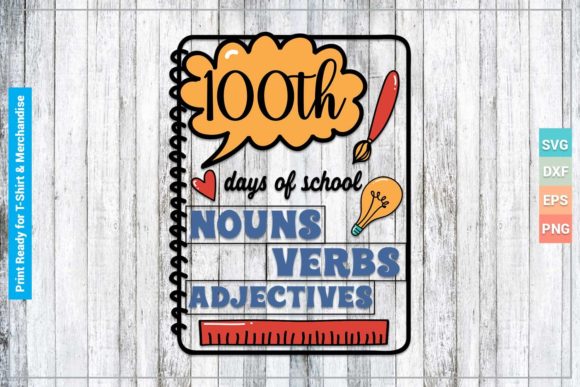 100th Days of School SVG Cricut Files