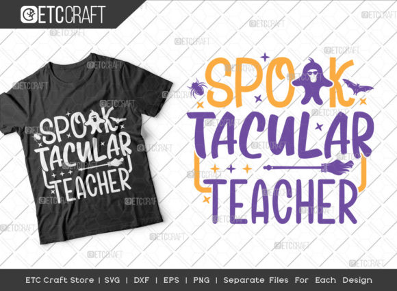 Spook Tacular Teacher SVG: An Embroidery Review
