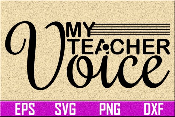 Teacher Svg Design: My Teacher Voice Review for Real Embroidery Use