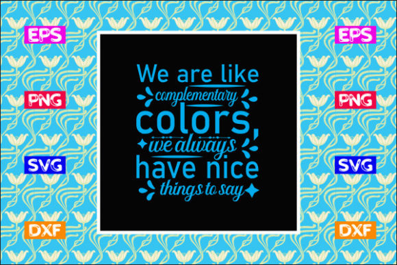 Teacher SVG Design: We Are Like Compleme Review
