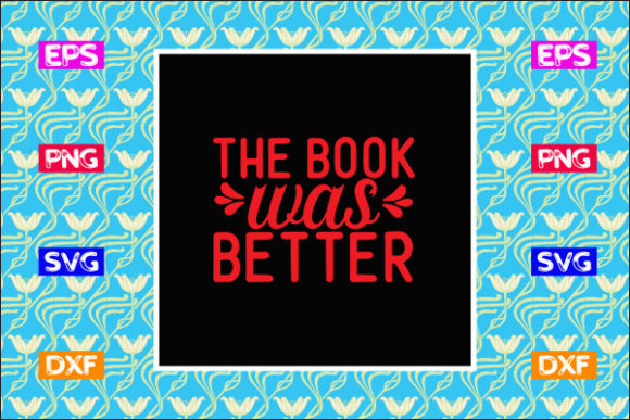 Teacher SVG Design: When the Book Was Better